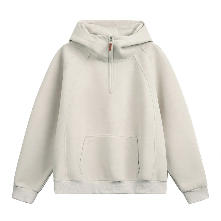 Unisex-Kapuzenpullover mit Reißverschluss