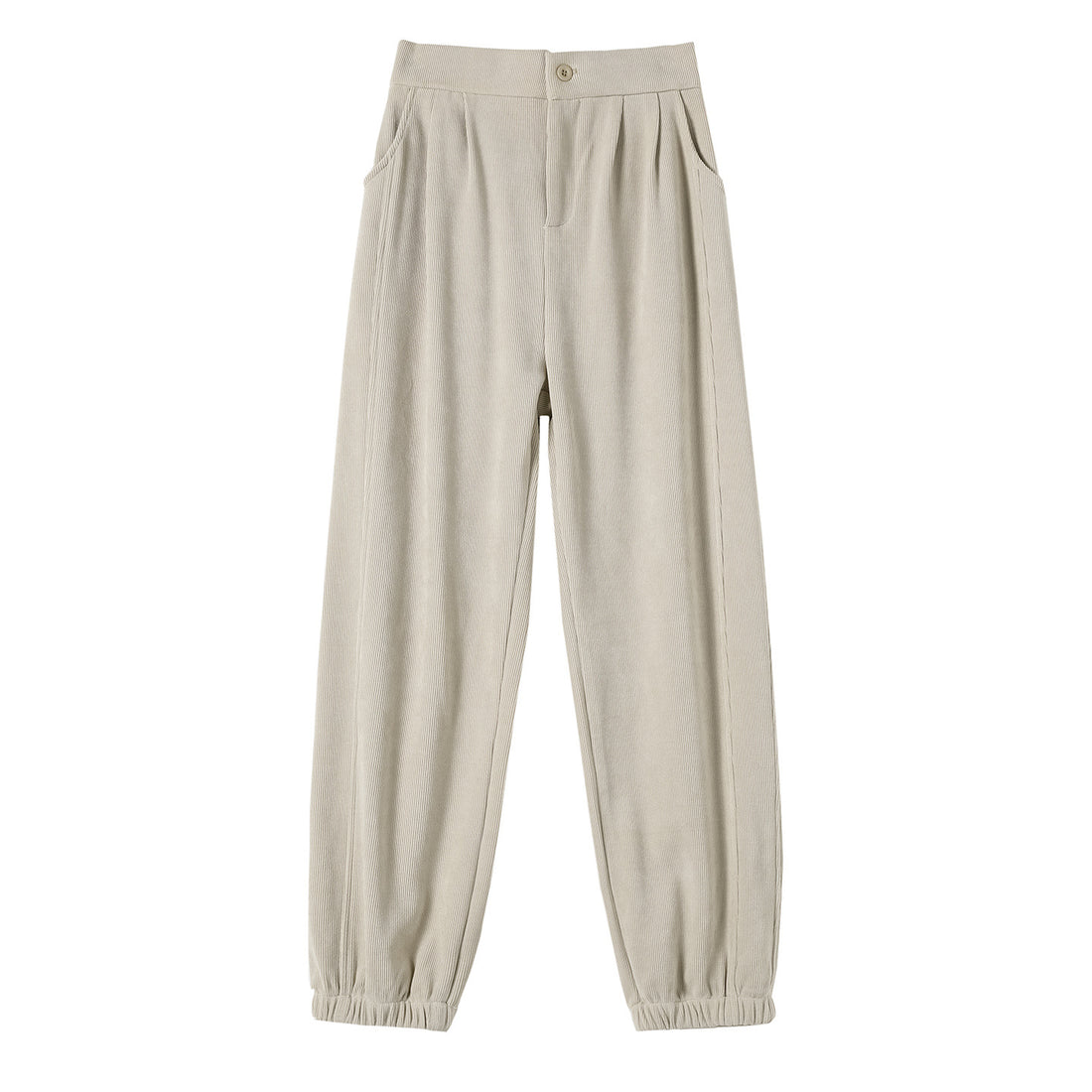 Gefütterte Chenille-Cord-Jogginghose