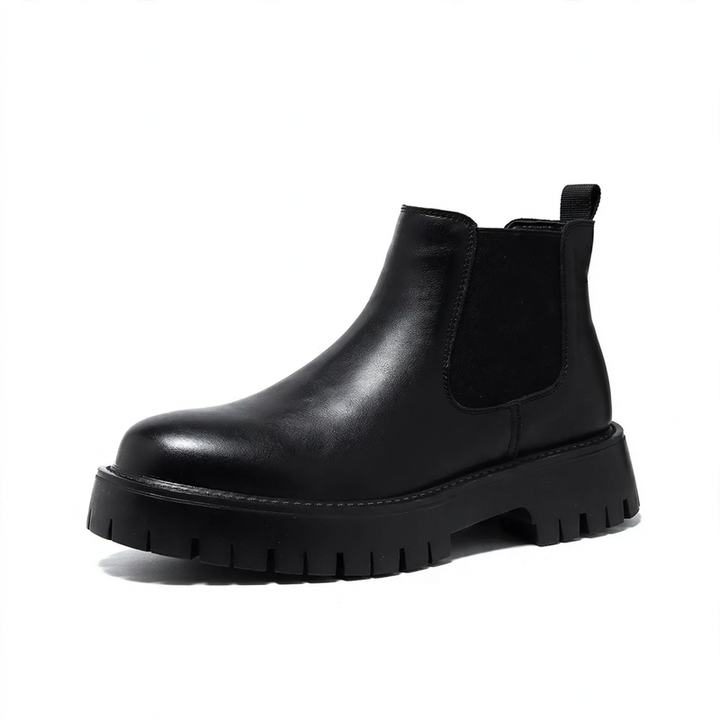 Klassische Herren Chelsea-Stiefel im britischen Stil