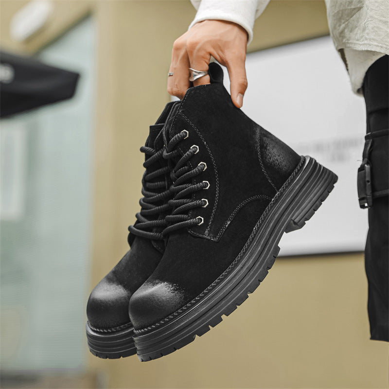 Klassische Herren-Stiefel, robust, rutschfest