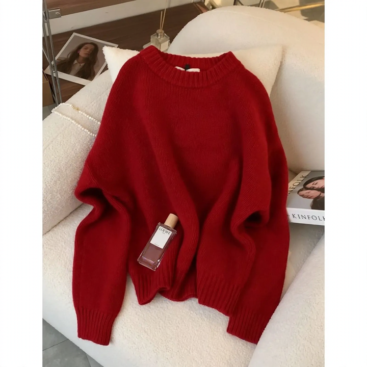 Eleganter Strickpullover in Vintage-Optik