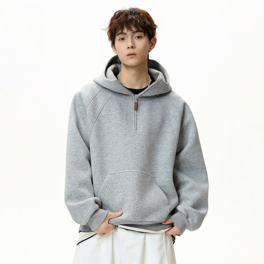 Unisex-Kapuzenpullover mit Reißverschluss
