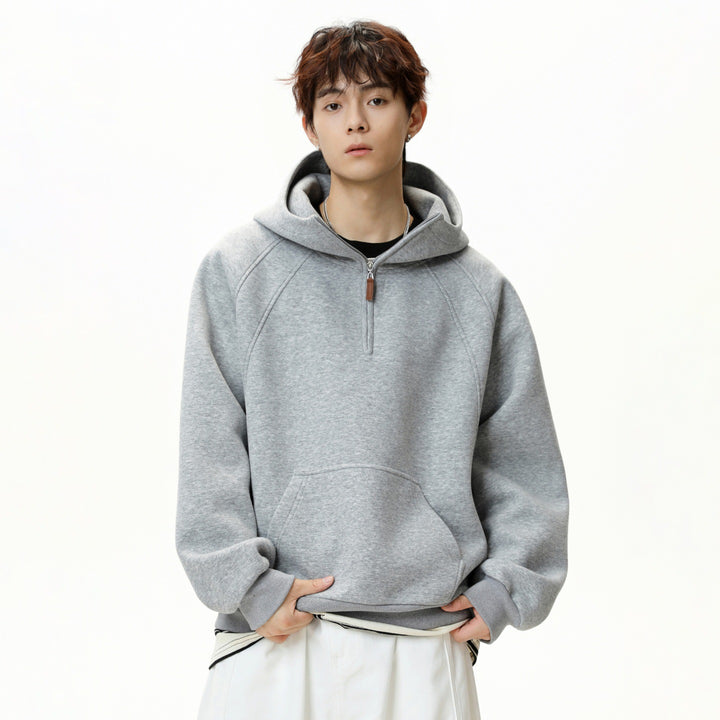Unisex-Kapuzenpullover mit Reißverschluss