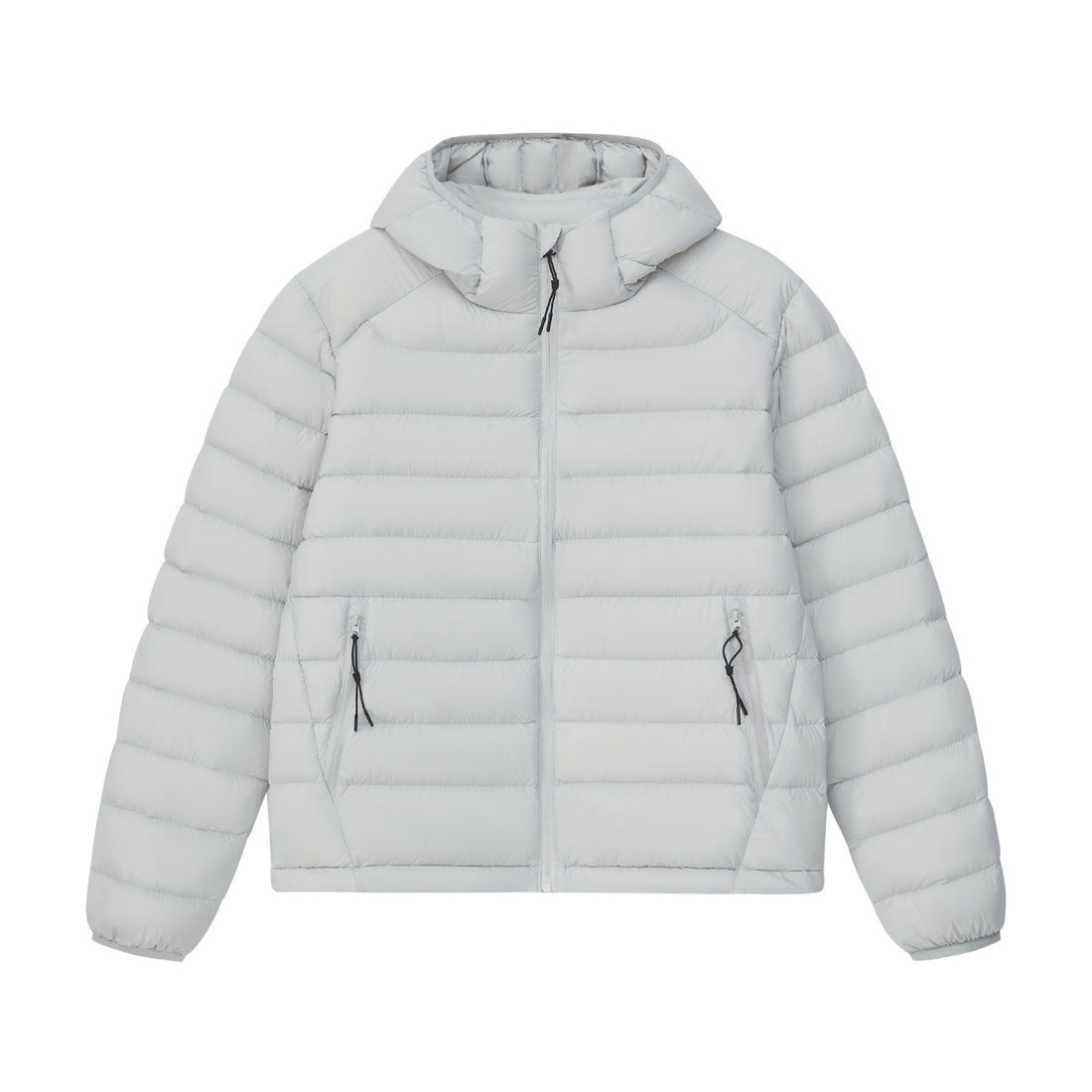 Damen-Daunenjacke mit Kapuze, gesteppt, warm