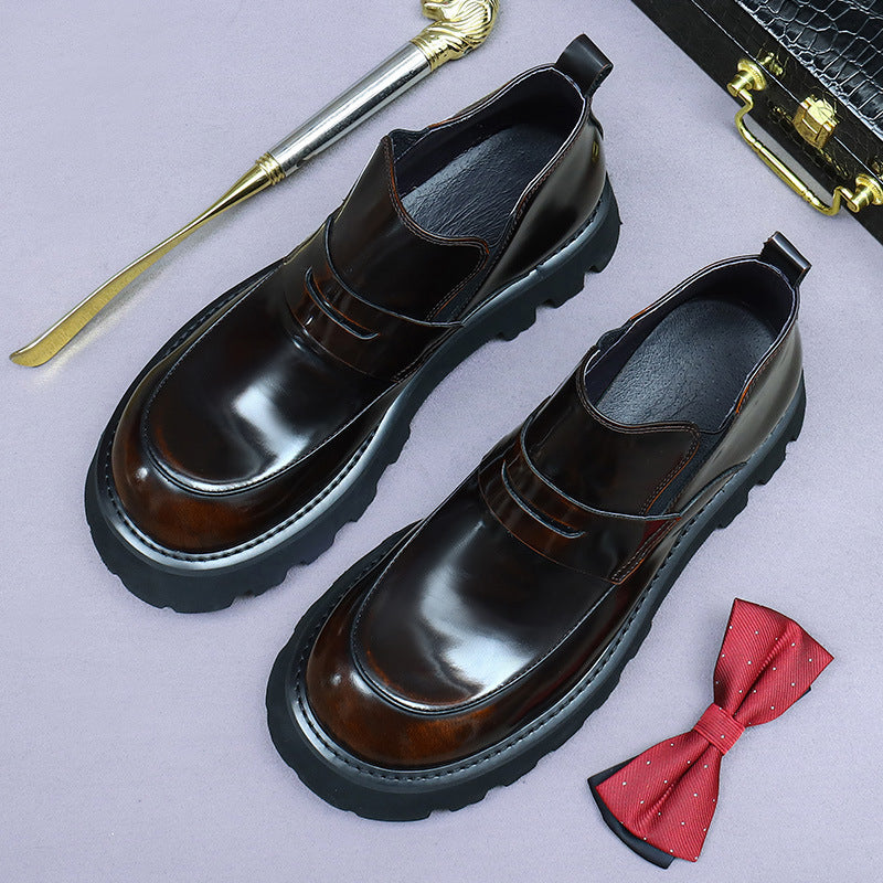 Business-Chelsea-Stiefel aus Glattleder