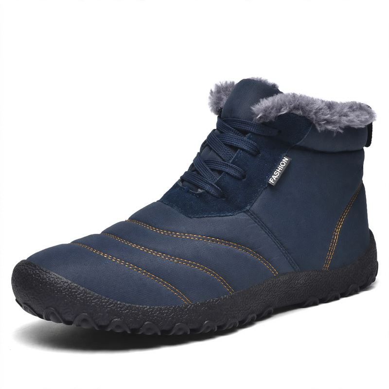Herren-Winterstiefel, gefüttert, zum Hineinschlüpfen