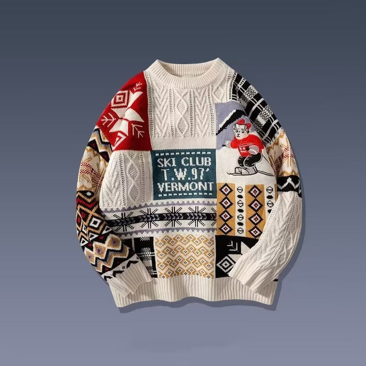 Warmer Strickpullover mit Rollkragen