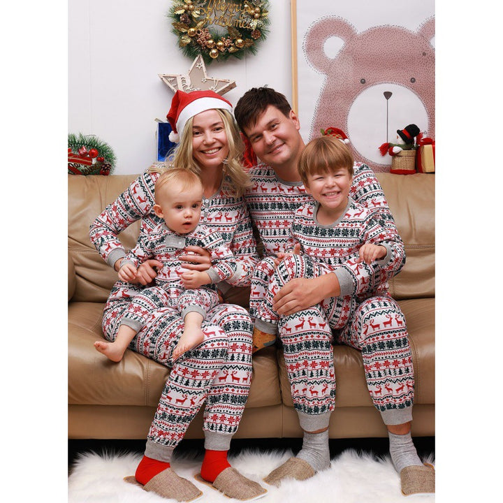 Weihnachts-Familien-Schlafanzug-Set