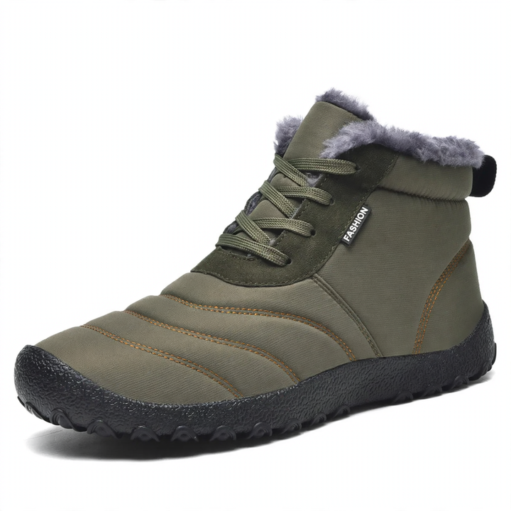 Herren-Winterstiefel, gefüttert, zum Hineinschlüpfen