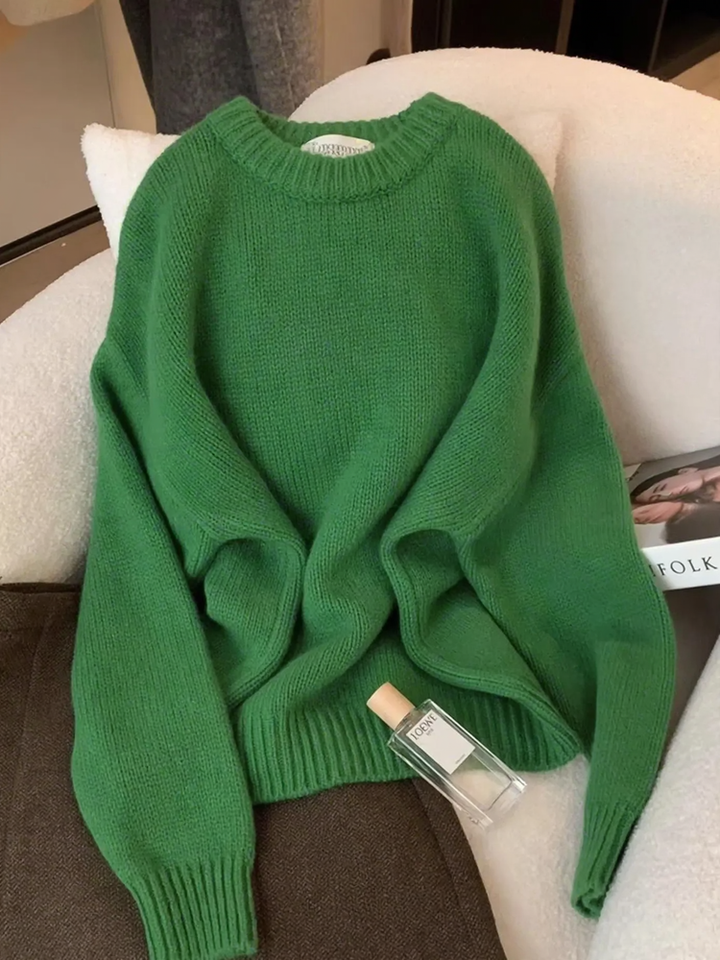 Eleganter Strickpullover in Vintage-Optik