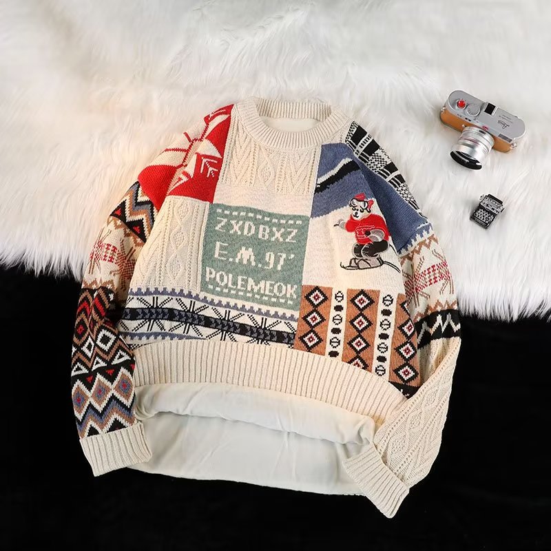 Warmer Strickpullover mit Rollkragen