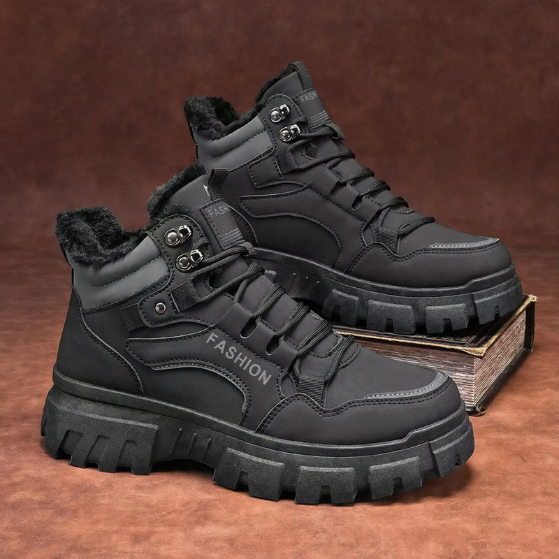 Gefütterte Herren-Arbeitsstiefel, Outdoor-Stiefeletten