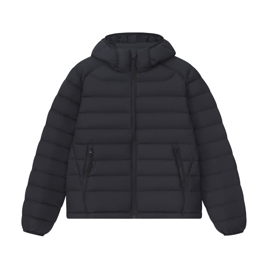 Damen-Daunenjacke mit Kapuze, gesteppt, warm