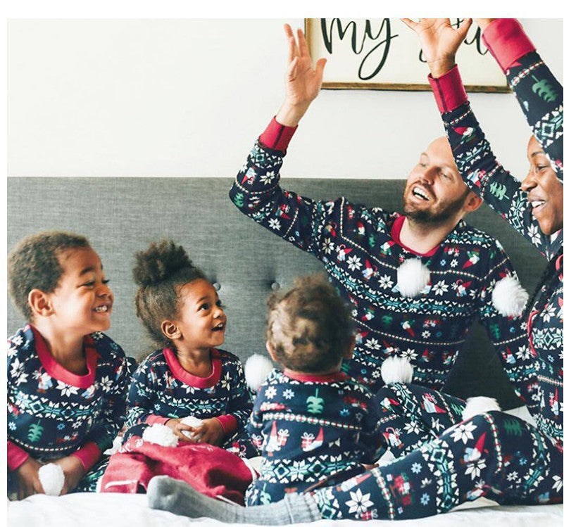Weihnachts-Familien-Schlafanzug-Set