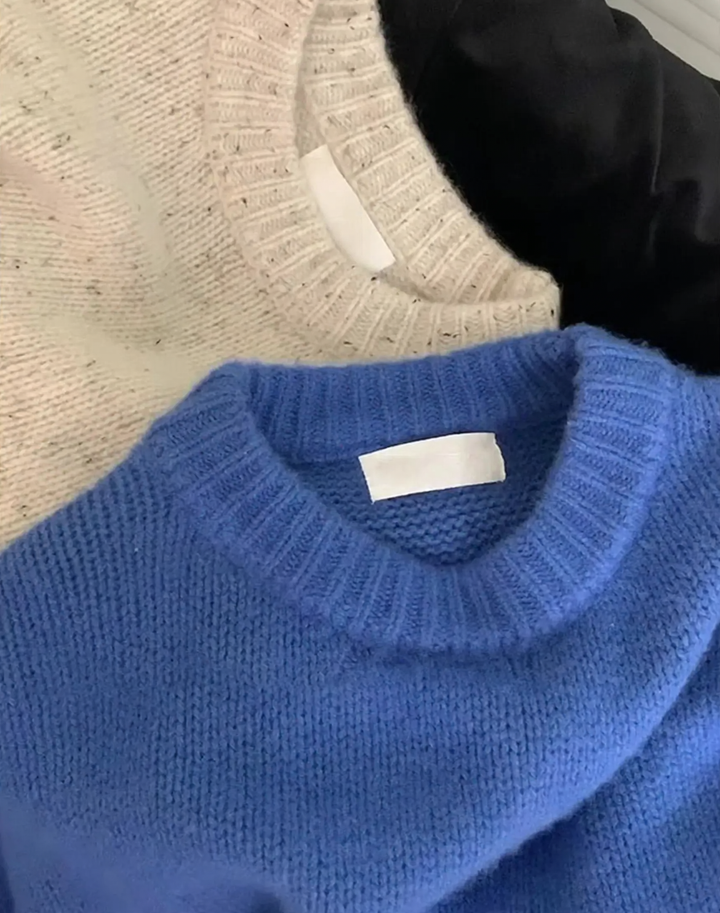 Eleganter Strickpullover in Vintage-Optik