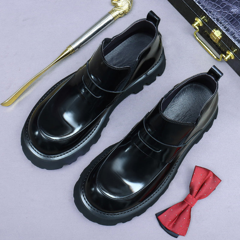 Business-Chelsea-Stiefel aus Glattleder