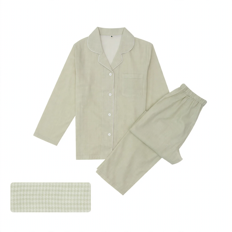 Japanisches Baumwoll-Musselin-Set für Paare