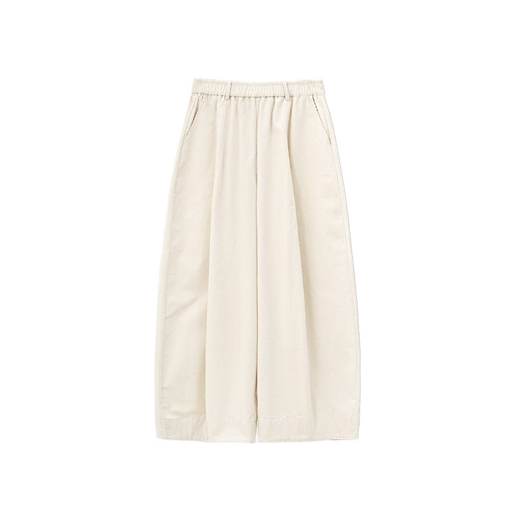 Retro-Cordhose mit elastischem Bund