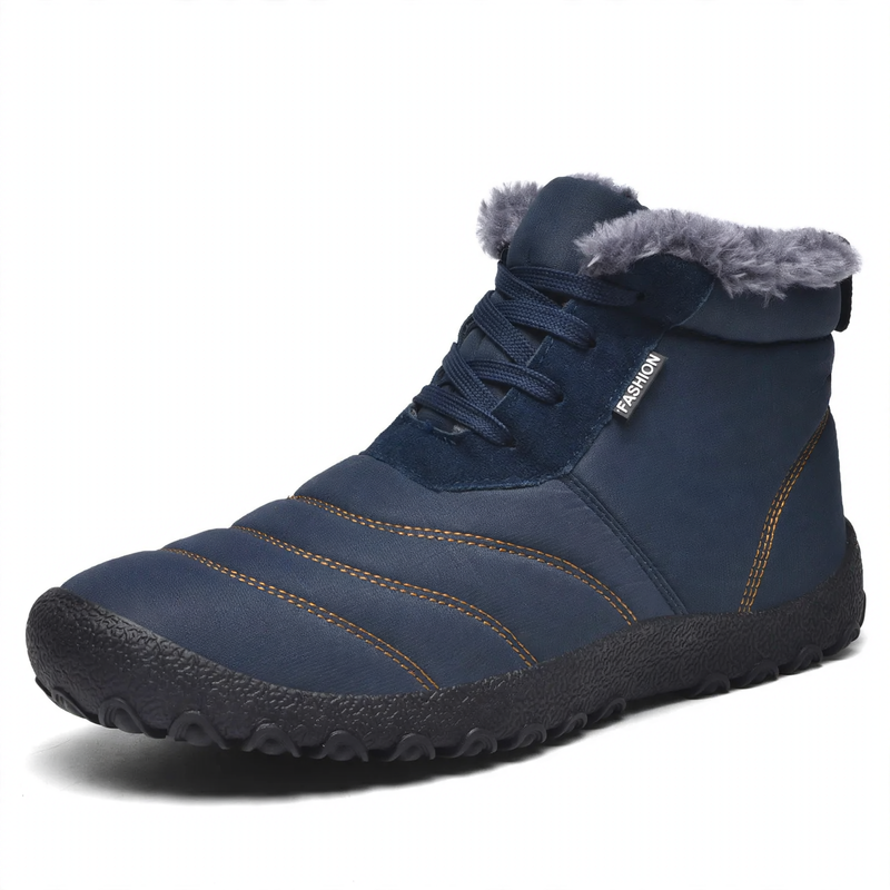 Herren-Winterstiefel, gefüttert, zum Hineinschlüpfen
