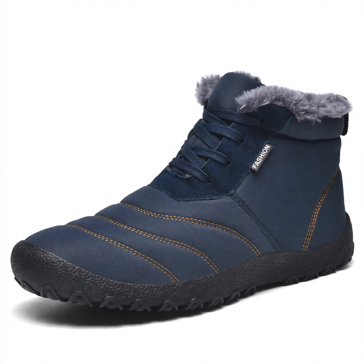 Herren-Winterstiefel, gefüttert, zum Hineinschlüpfen