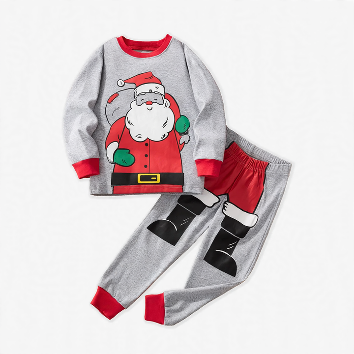 Kinder-Hausanzug, Langarm, Weihnachts-Design
