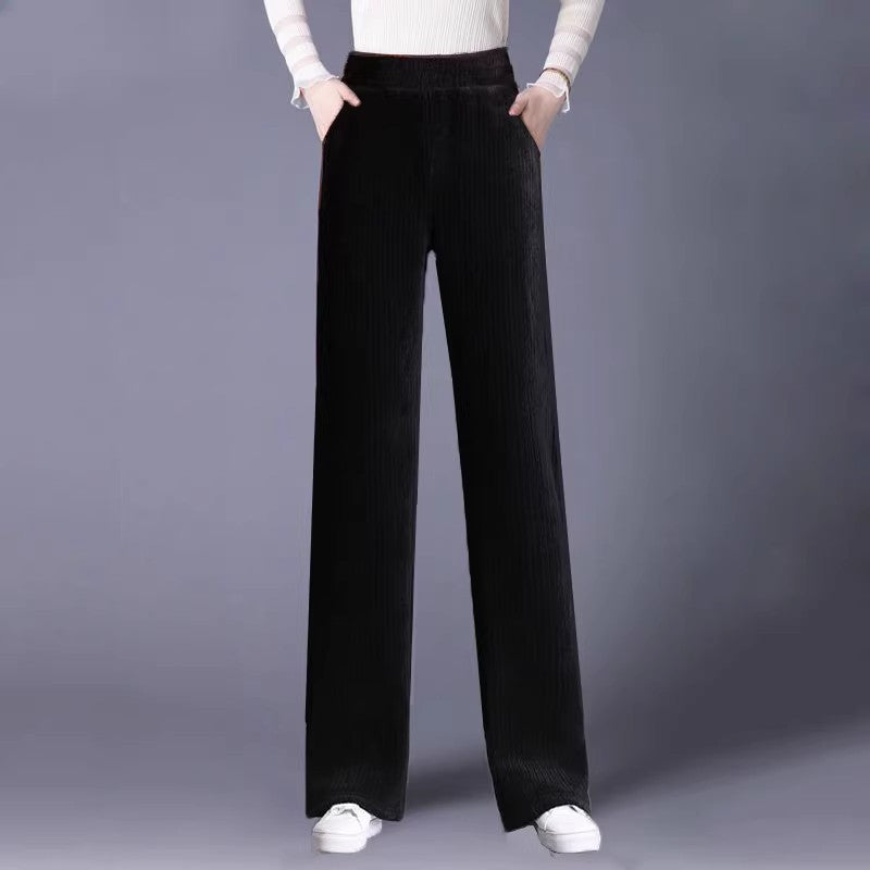 Gefütterte Kord-Hosen für Damen