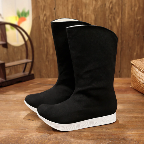 Traditionelle Herren-Stiefel, Retro-Stil, gefüttert