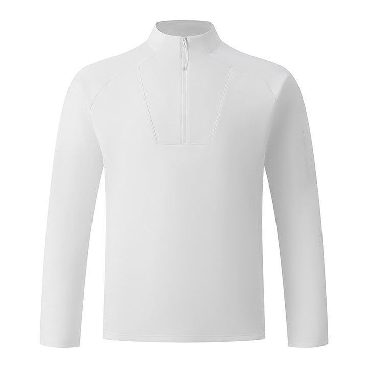 Herren-Sweatshirt mit Reißverschluss und Stehkragen