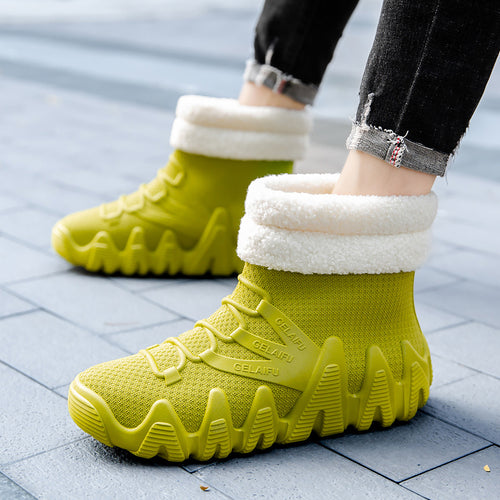 Wasserdichte Herren-Stiefel, PVC, gefüttert