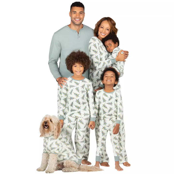 Weihnachts-Schlafanzug-Set für die ganze Familie