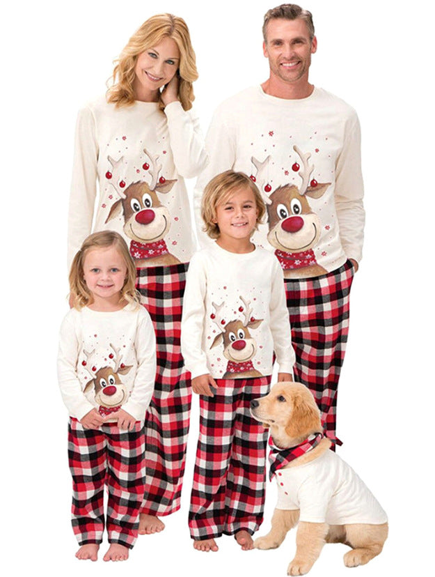 Weihnachts-Familien-Schlafanzug-Set