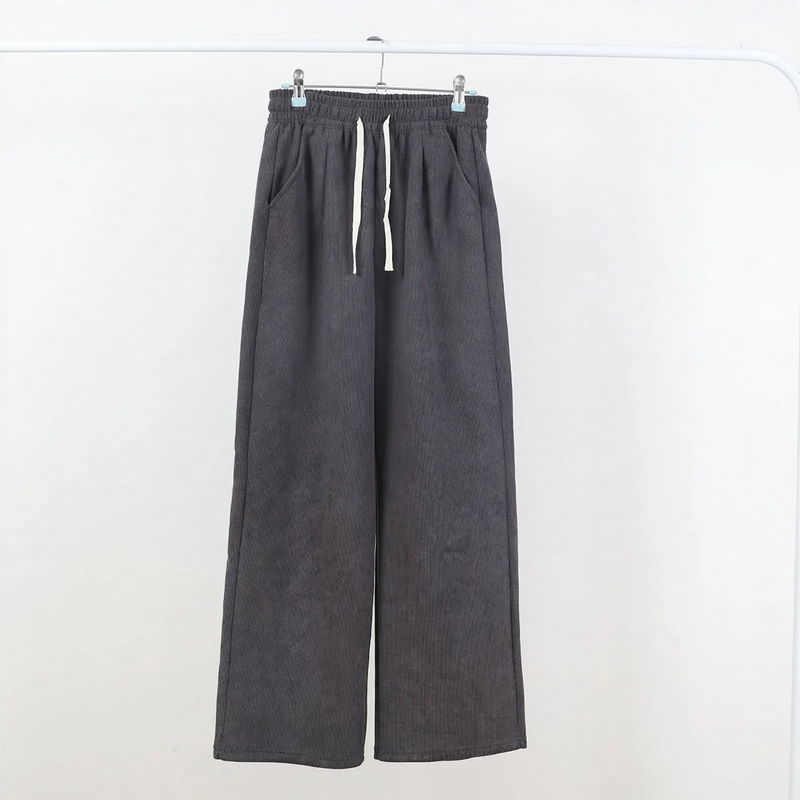 Lässige Cord-Hose mit Kordelzug