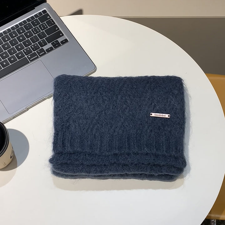 Strickschal aus Alpakawollmischung, modisch