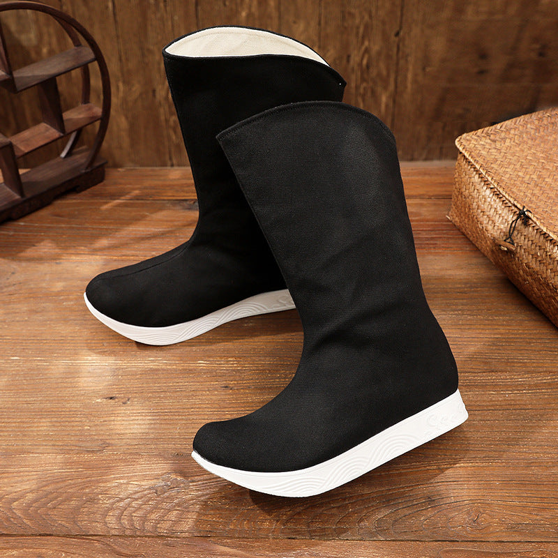 Traditionelle Herren-Stiefel, Retro-Stil, gefüttert