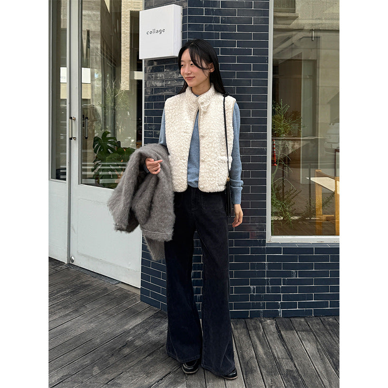Damen-Cordhose mit Schlag, 92353