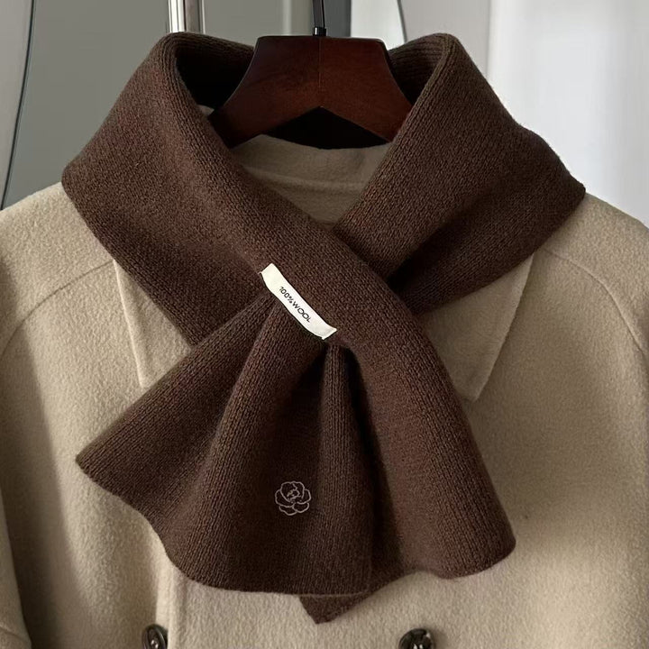Strickschal aus 100% Wolle