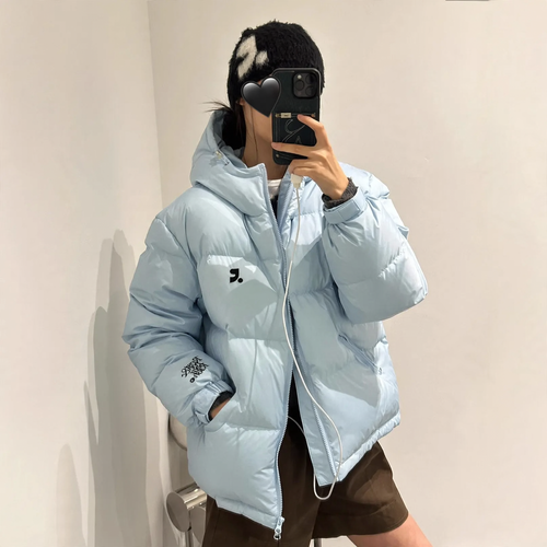Damen Daunenjacke, Weißenten-Daunenfüllung, Koreanischer Stil