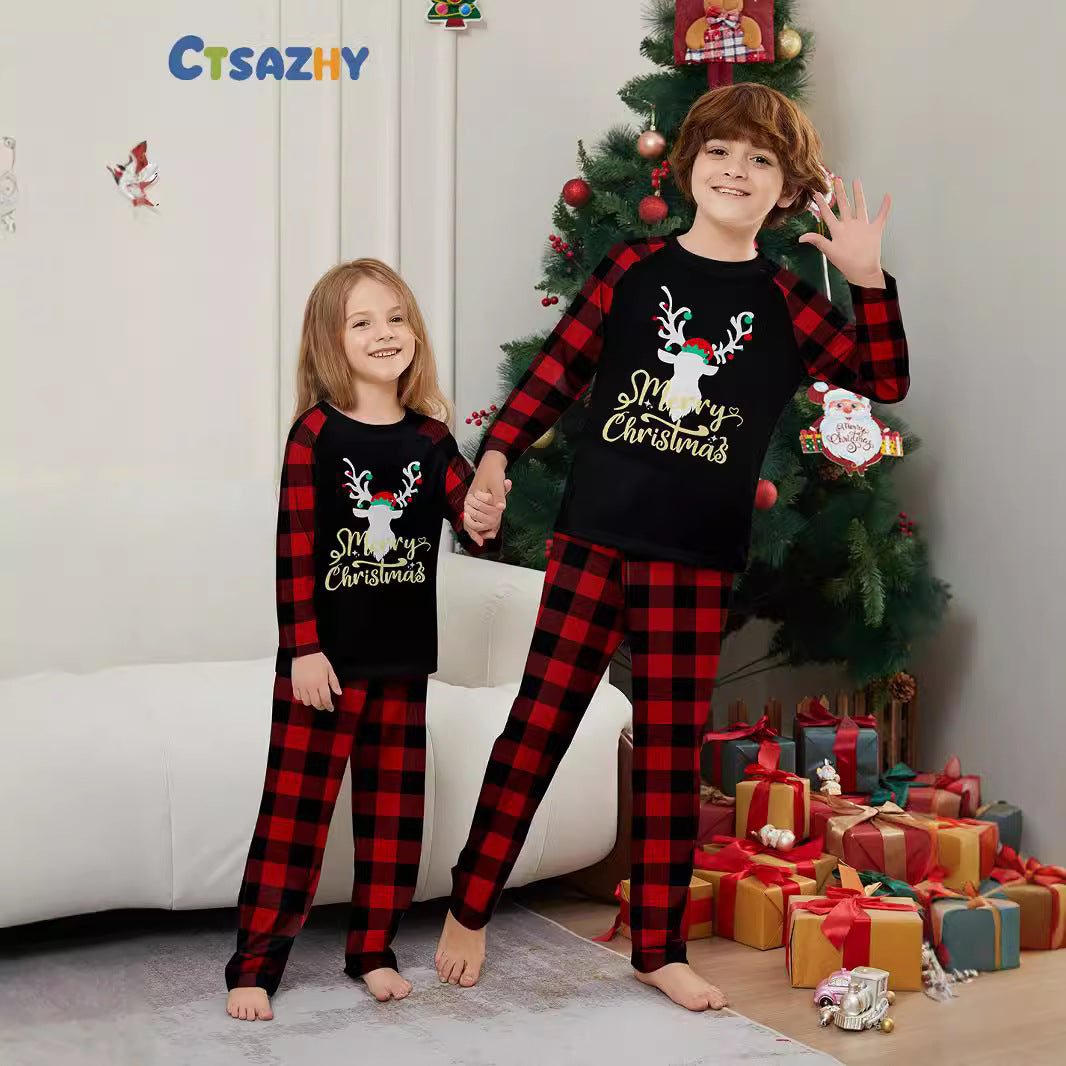 Weihnachts-Schlafanzug-Set für die Familie