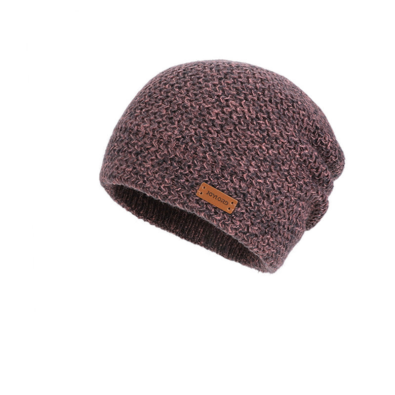 Damen Strickmütze und Schal Set, gefüttert, Winter