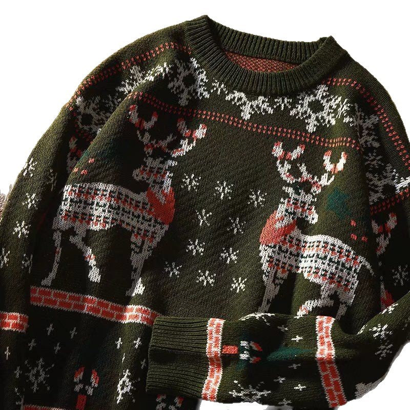 Lässiger Strickpullover für Herren