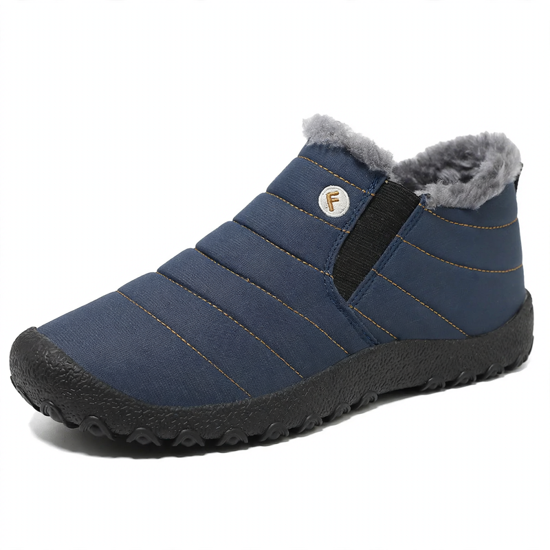 Herren-Winterstiefel, gefüttert, zum Hineinschlüpfen