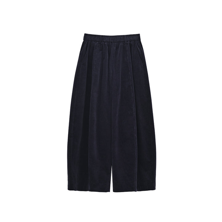 Retro-Cordhose mit elastischem Bund