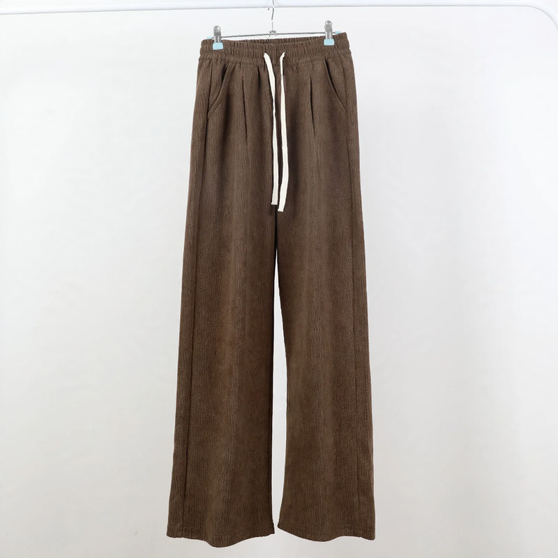 Lässige Cord-Hose mit Kordelzug