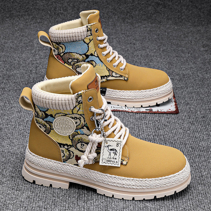 Herren-Stiefel, knöchelhoch, gefüttert
