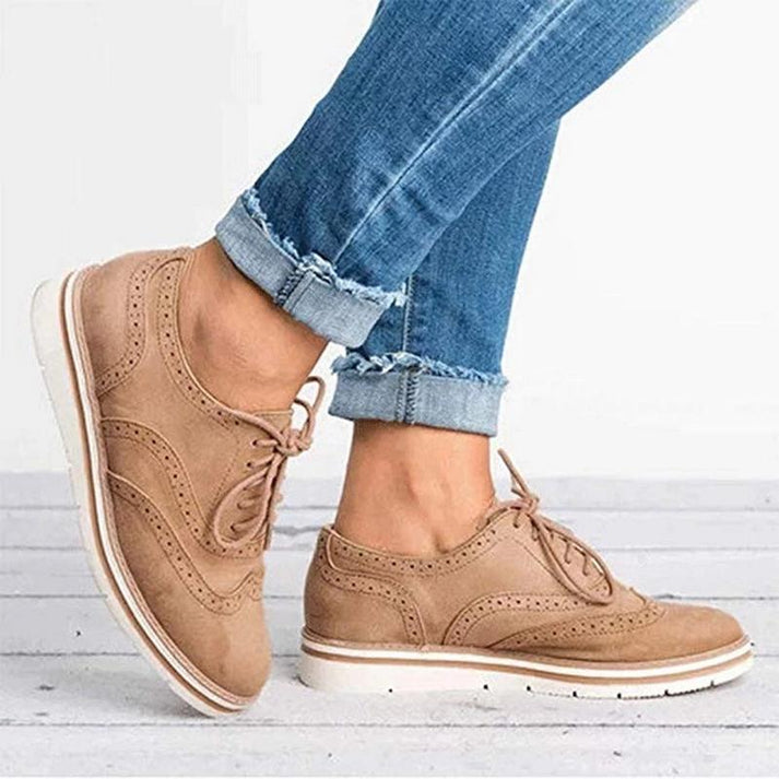 Stilvolle schuhe mit Schnürsenkeln