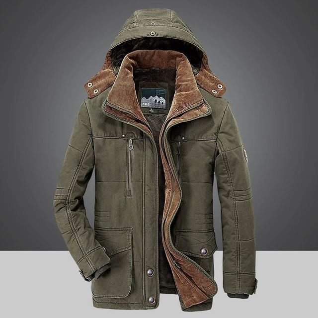 Winter Daunenjacke Für Herren – Taviero