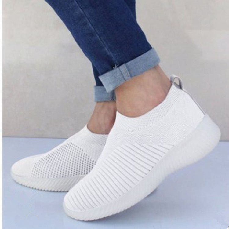 Unisex nan leichte gestrickte Slip-On Sneaker mit elastischem Einstieg und ergonomischer Einlegesohle Echo Archiv