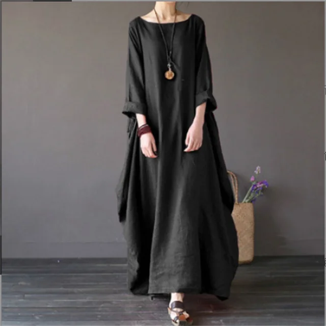 Echoarchiv | Damen Baumwollkleid – Komfort & Stil