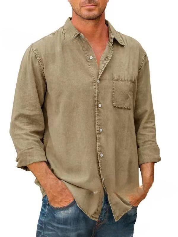Herren-Denim-Hemd – Orvano