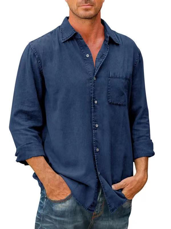 Herren-Denim-Hemd – Orvano